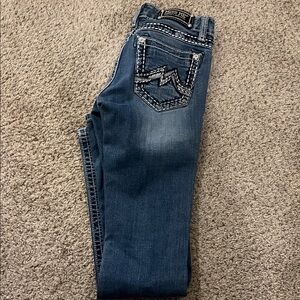 Miss Me Women's Dark Blue Embellished bootcut Jeans